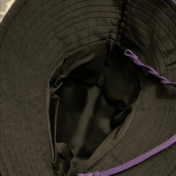 Purple RAVENS Bucket Hat with Rhinestone Accents - Picture 3 of 6